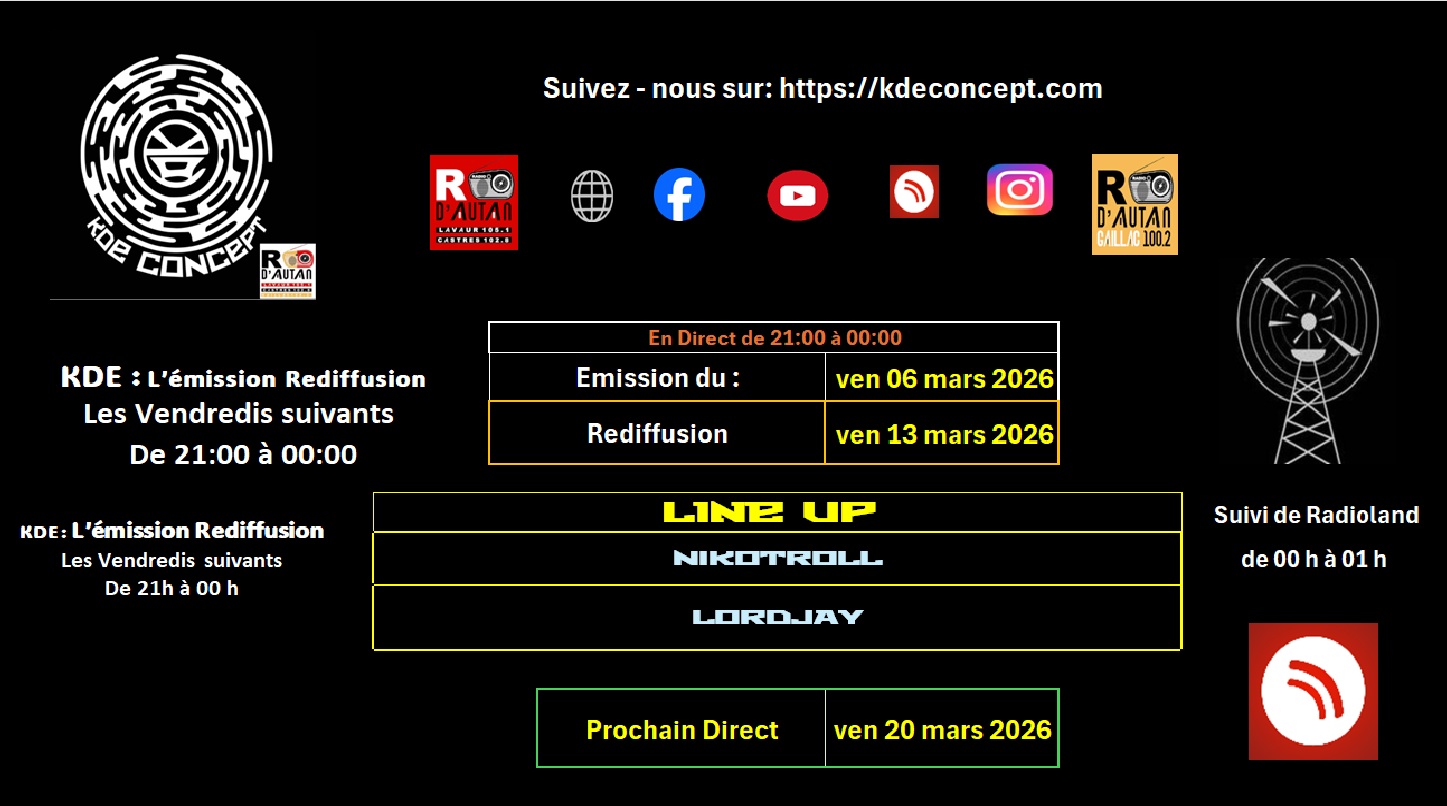 Emission du 06 et 13.03.2026
